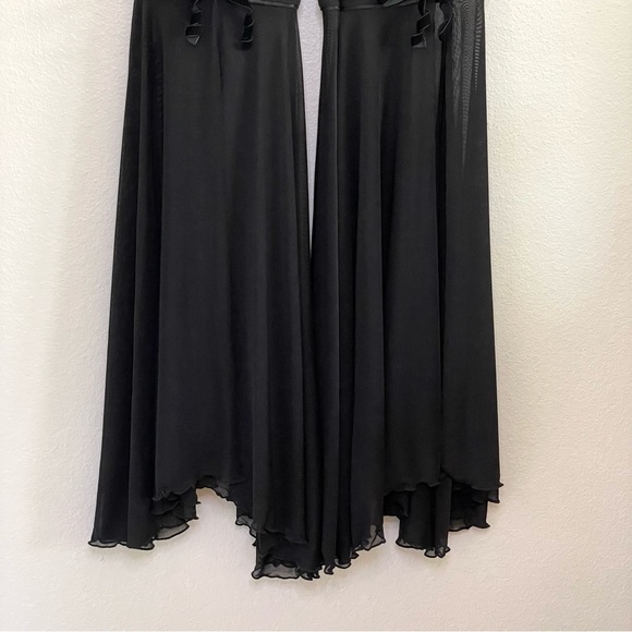 NWT Dolls Kill Sugar Thrillz Last First Date Mesh Flares Sheer Pant Black Small - Picture 7 of 15